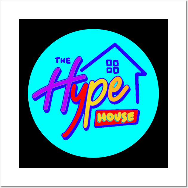 Hype House Merch Circle Wall Art by MHW Store